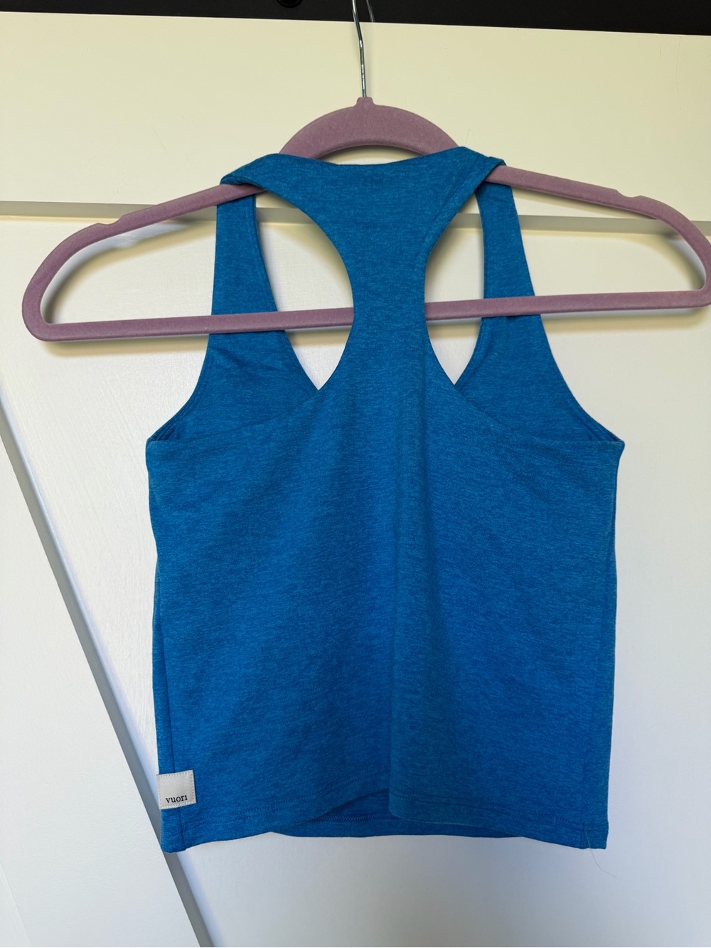 Vuori Halo Performance Crop regatta blue XS - Picture 4 of 4